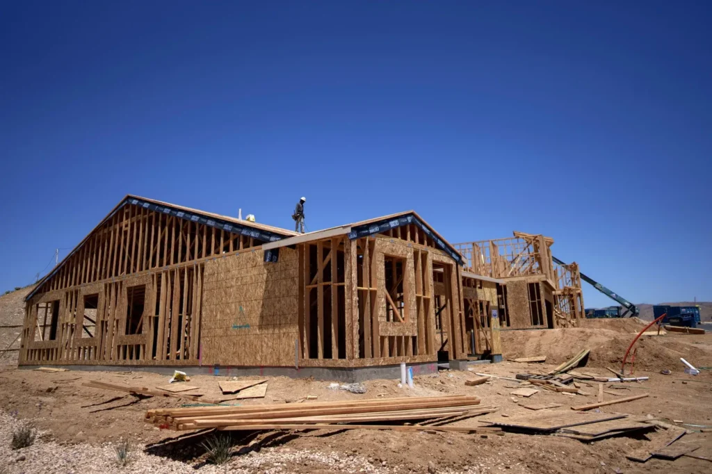 Large residential framing construction in Los Angeles CA