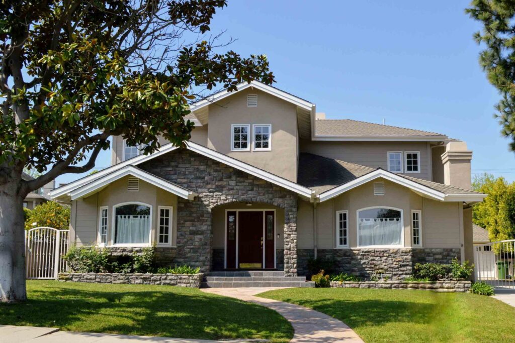 Single-family home remodeling project in Los Angeles CA